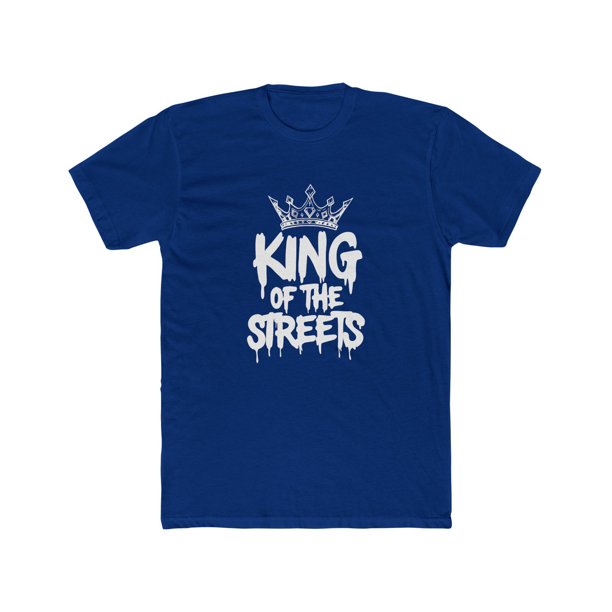 King of the Streets — Urban Graffiti Crown Graphic Tee