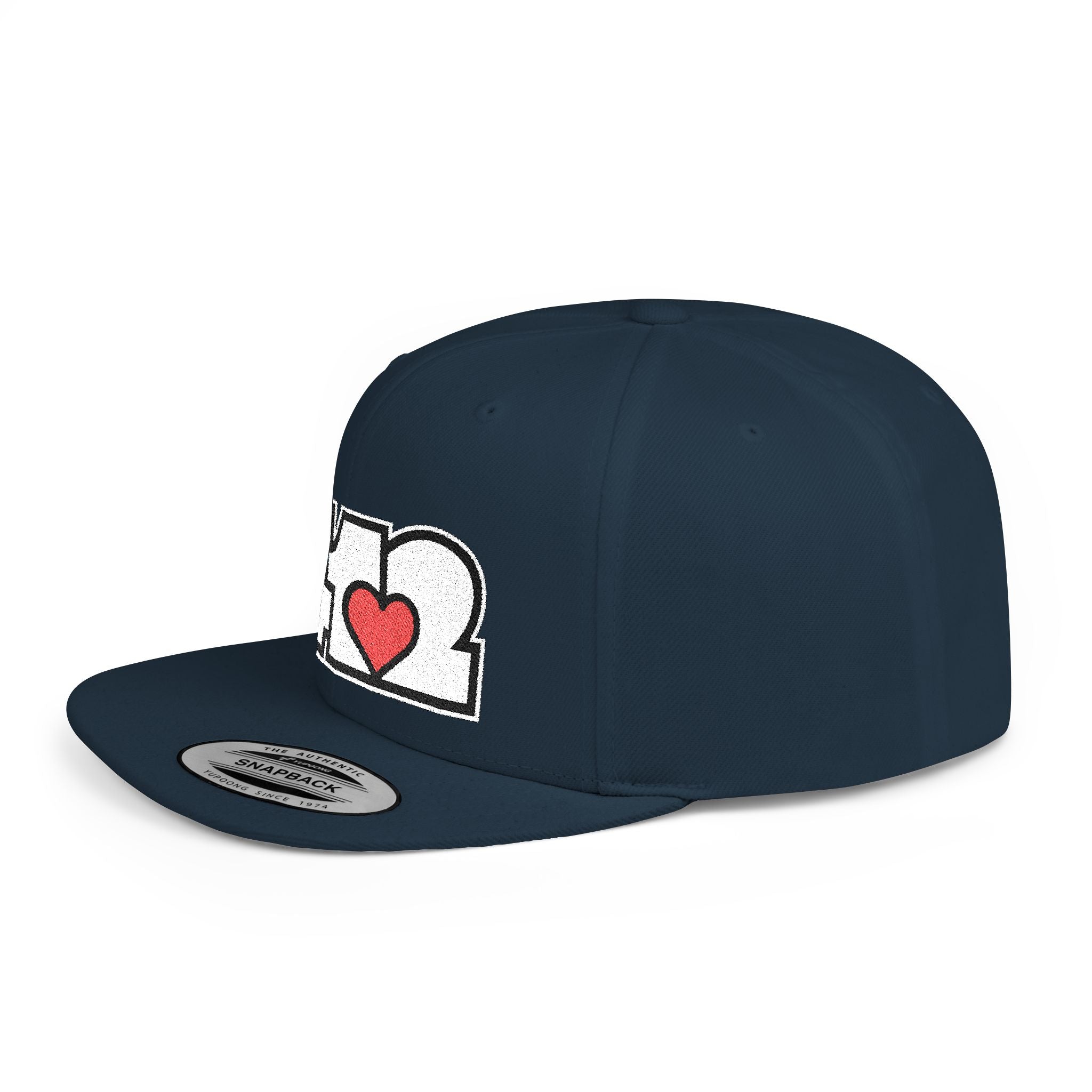 Pittsburgh 412 White & Red Embroidered Flat Bill Snapback Hat