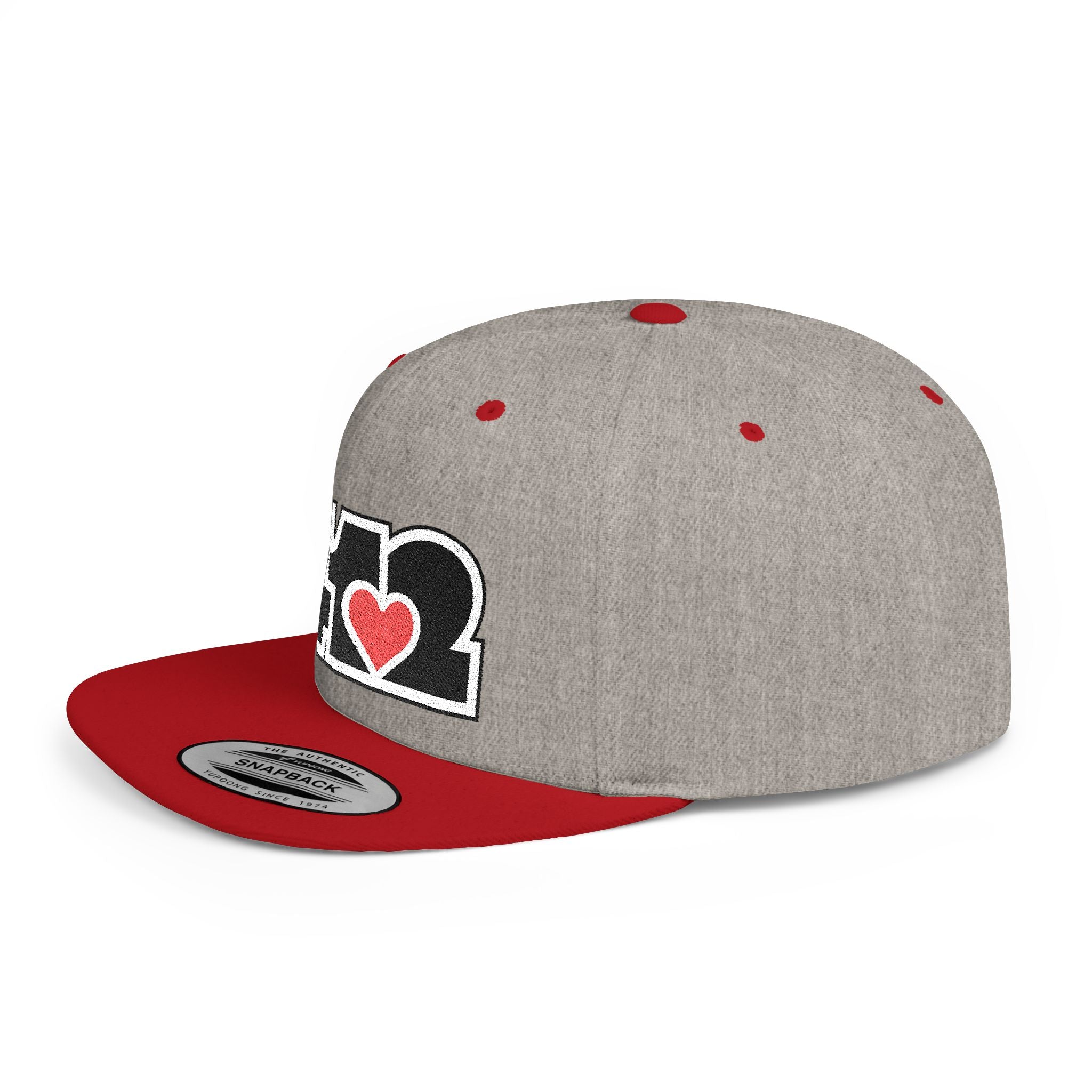 Pittsburgh 412 Black & Red Embroidered Flat Bill Snapback Hat