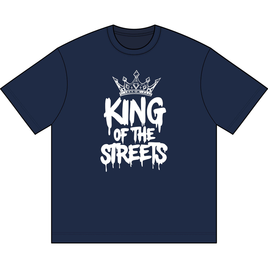 King of the Streets — Urban Crown Streetwear Oversized Tee