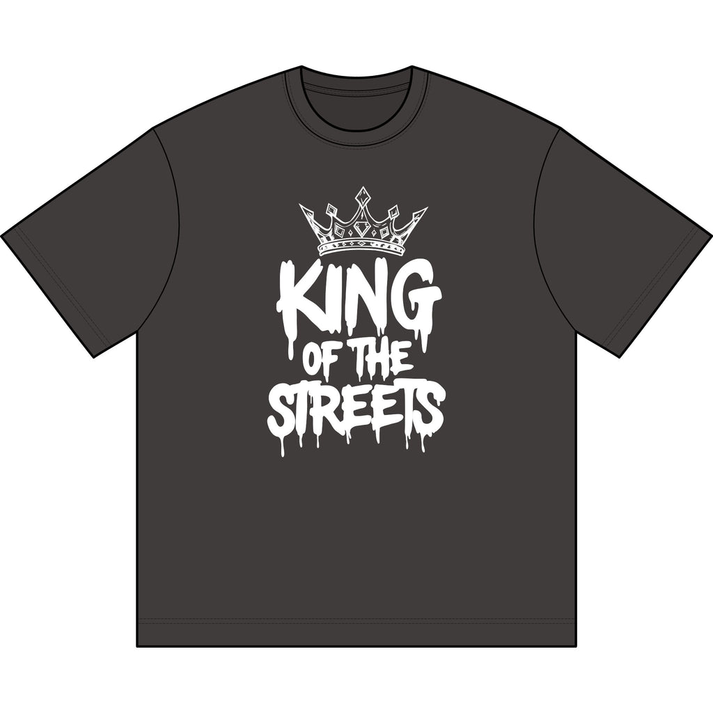King of the Streets — Urban Crown Streetwear Oversized Tee
