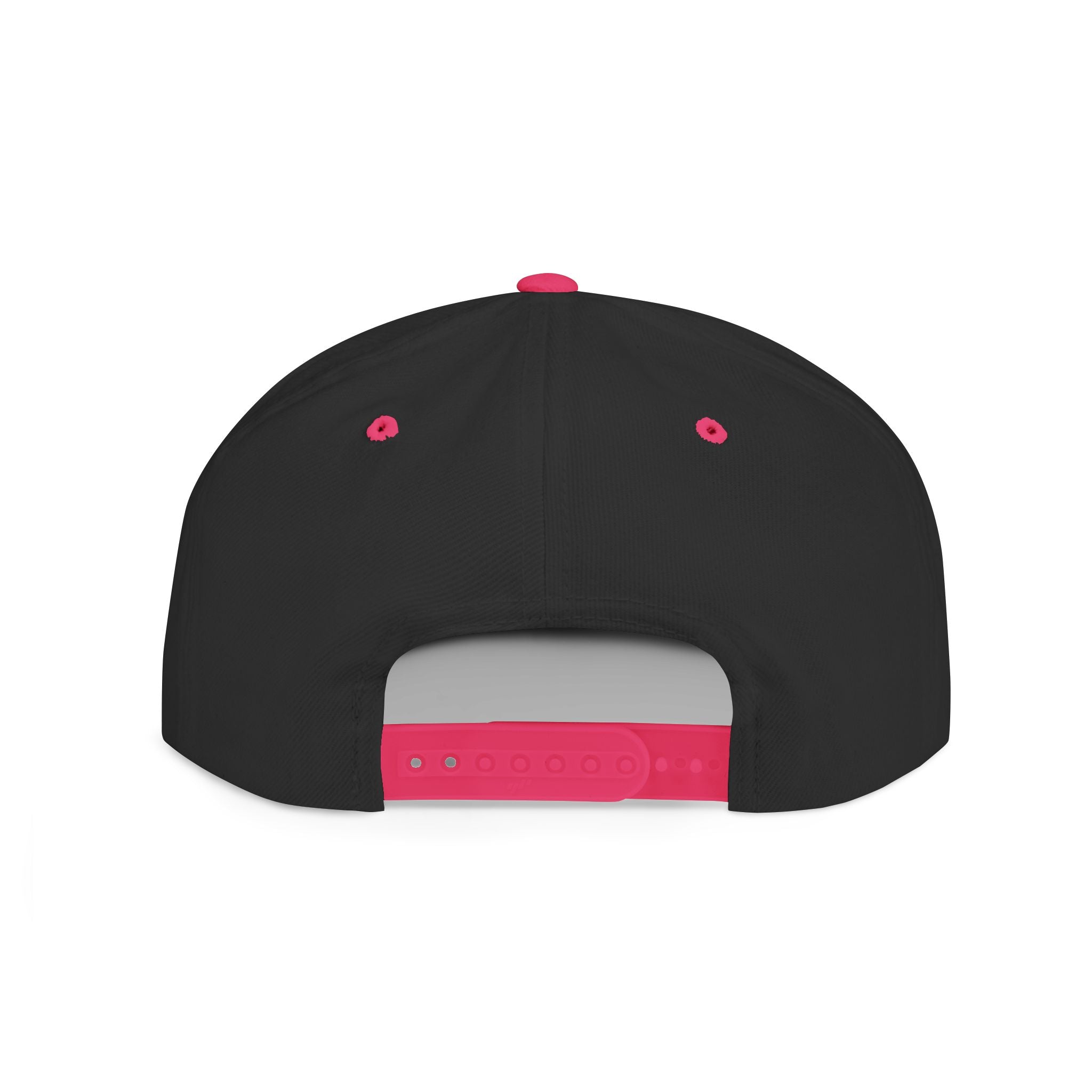 Pittsburgh 412 Black & Pink Embroidered Flat Bill Snapback Hat