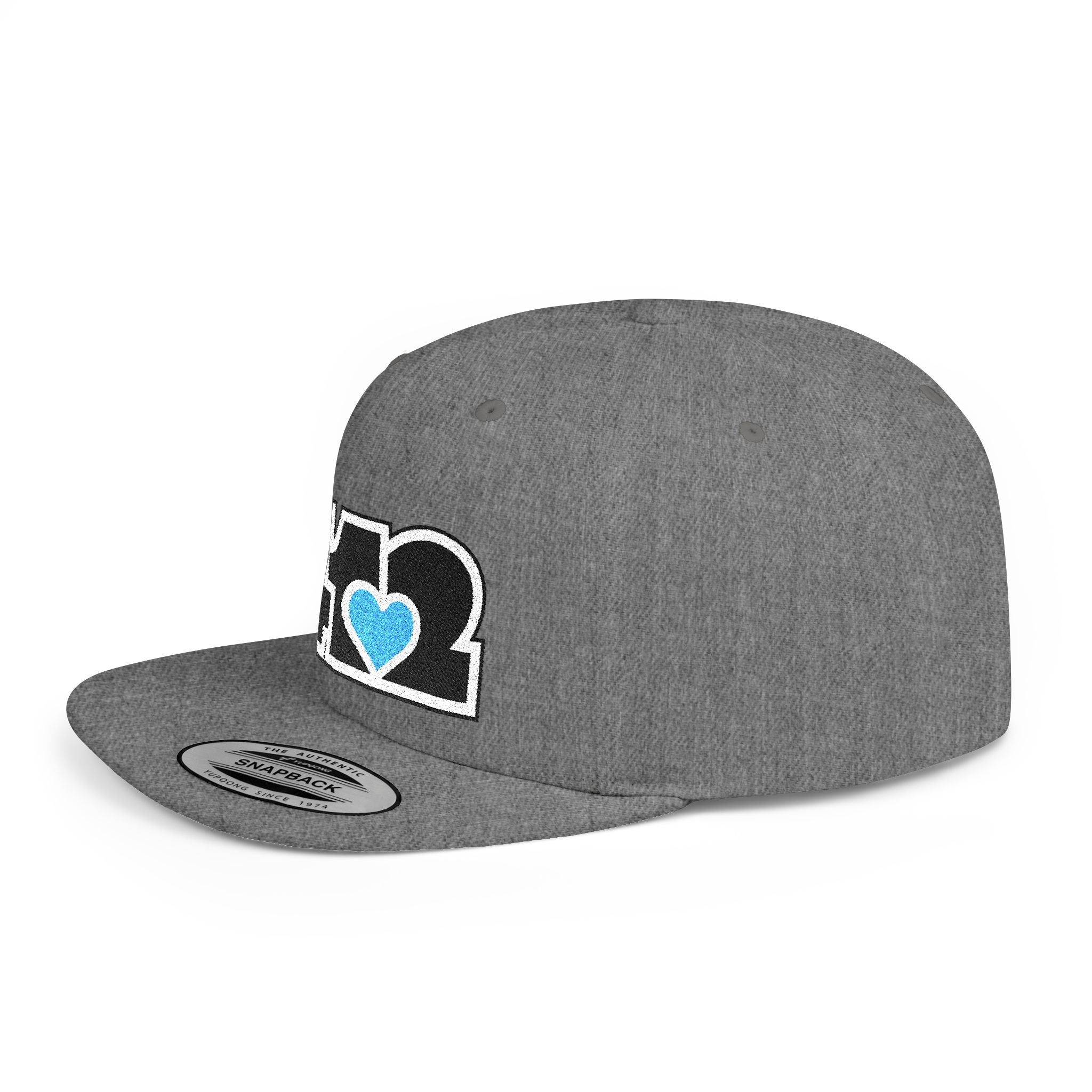 Pittsburgh 412 Black & Blue Embroidered Flat Bill Snapback Hat