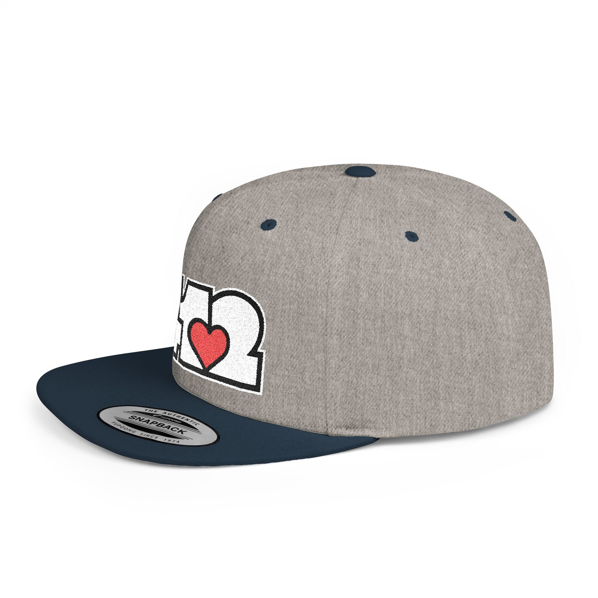Pittsburgh 412 White & Red Embroidered Flat Bill Snapback Hat