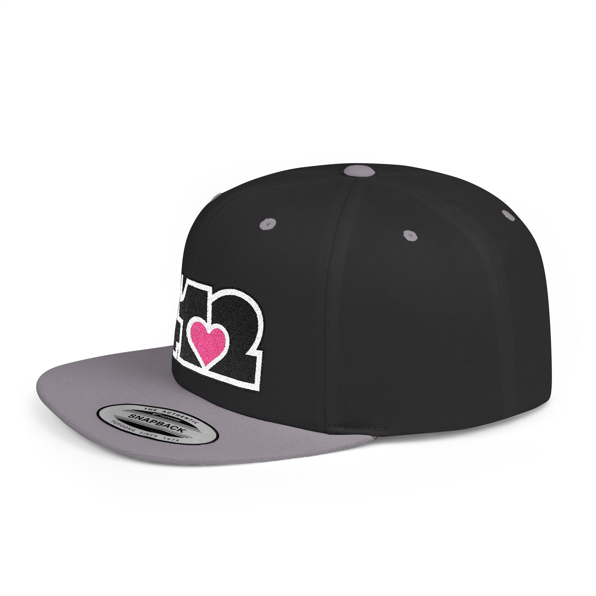 Pittsburgh 412 Black & Pink Embroidered Flat Bill Snapback Hat