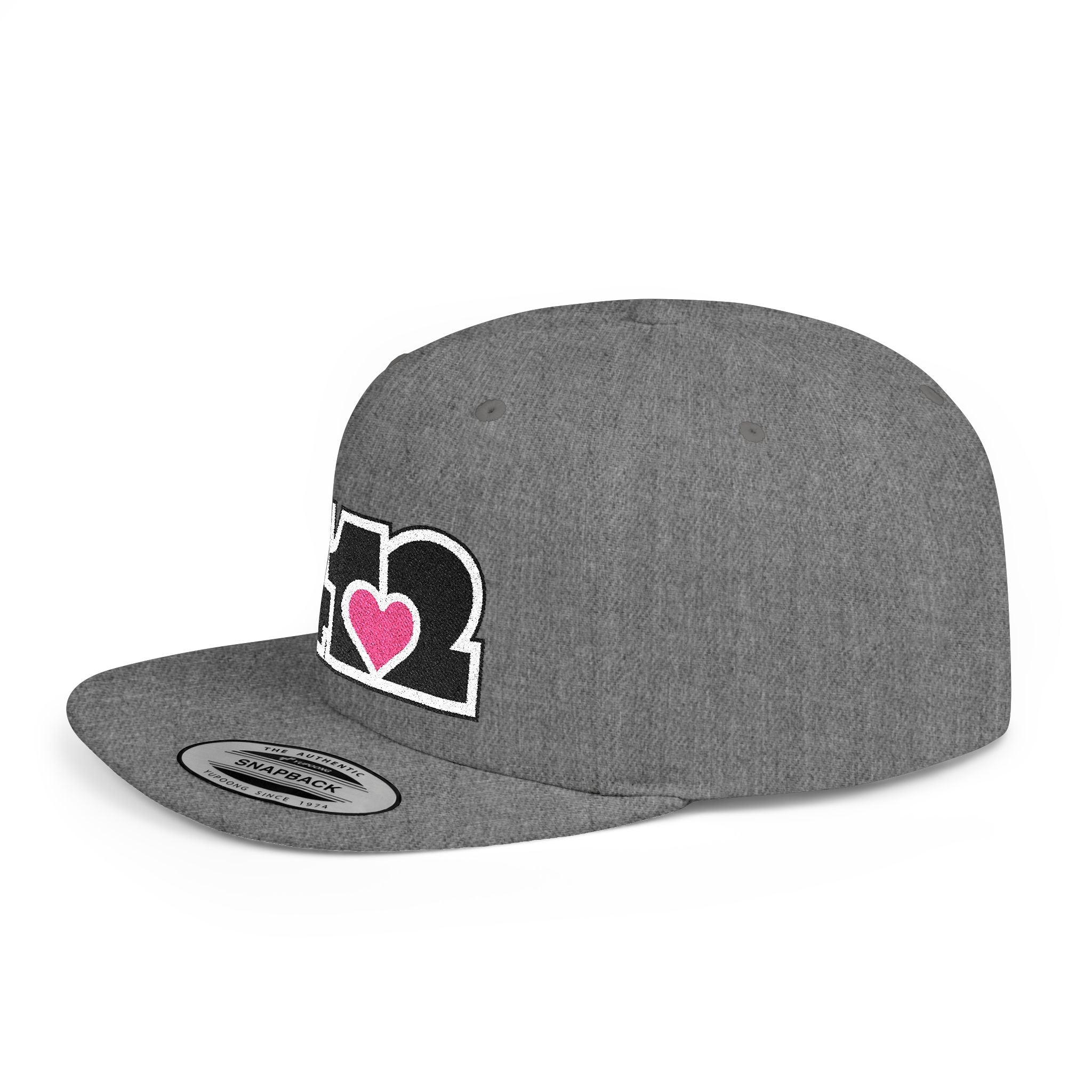Pittsburgh 412 Black & Pink Embroidered Flat Bill Snapback Hat