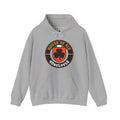 The House Of 412 Hoodie. Apparel Color: Sport Grey. 50/50 cotton-poly blend, cozy fit, kangaroo pocket, adjustable drawstring hood.