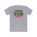 Yinzer Mafia T?Shirt. Apparel Color: Heather Grey. Tailored fit T-Shirt with breathable cotton fabric, and classic neckline.